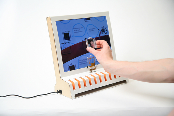 jive using a 3 point tangible user interface.